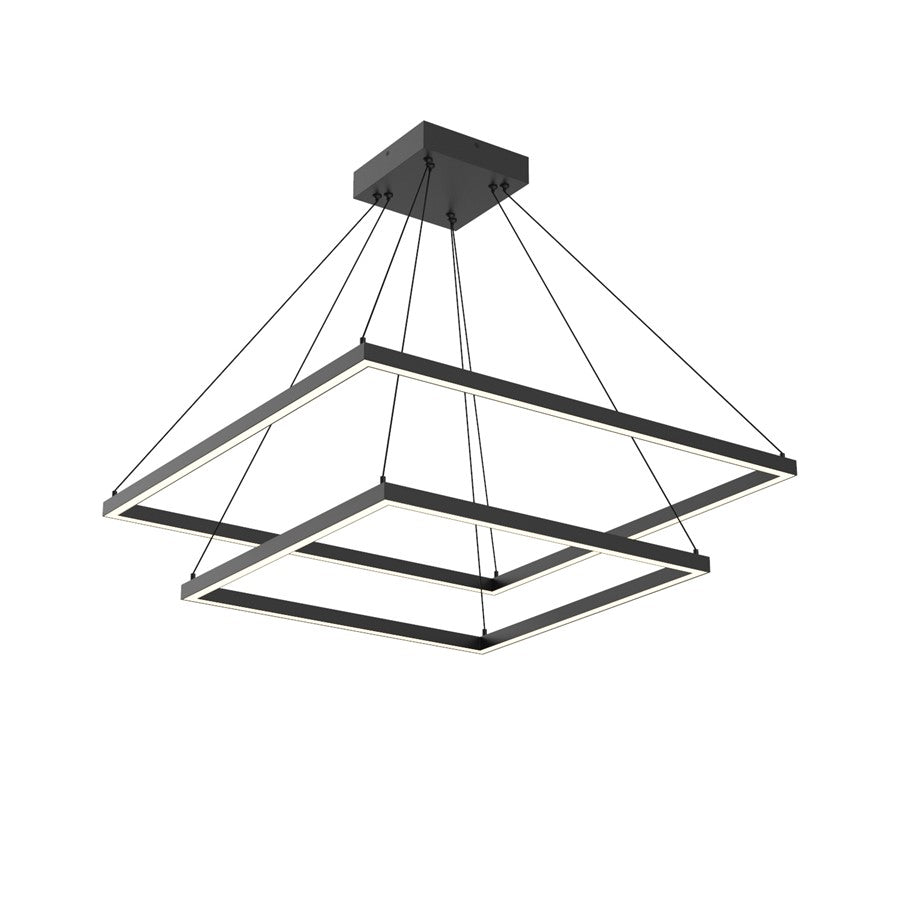 Kuzco Piazza 32" LED Chandelier, 112W, Black - CH88232-BK-UNV-010