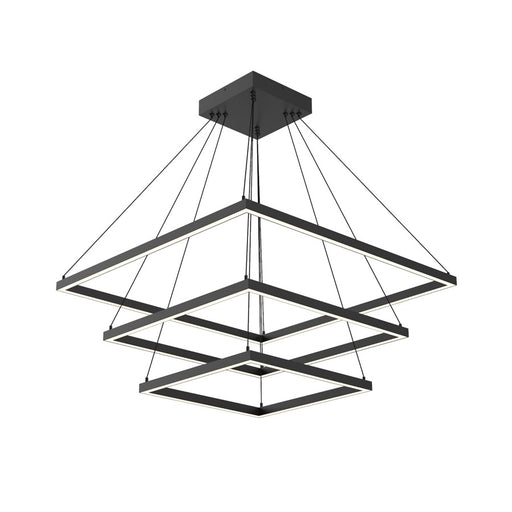 Kuzco Piazza 32" LED Chandelier, 149W, Black
