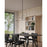 Kuzco Rotaire 32" LED Chandelier, Black