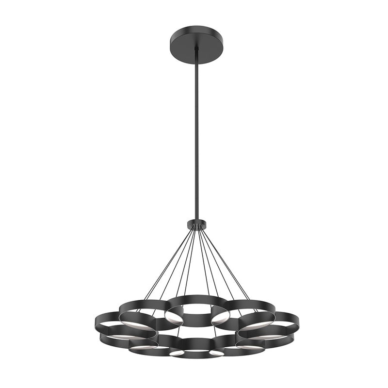 Kuzco Maestro 33" LED Chandelier, Black
