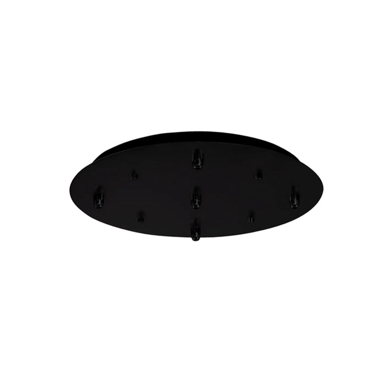 Kuzco Canopy 05 13.75in LED Canopy | Modern Black Metal | Kitchen Island & Multi-Pendant Layouts | 13.75 x 1 in | Model CNP05AC-BK