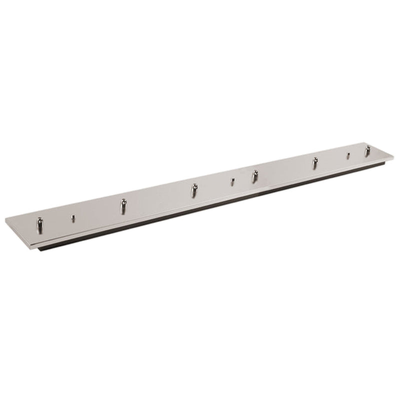 Kuzco Canopy 06 41in LED Canopy | Brushed Nickel | Track Lighting Canopy | 41.38 x 5.12 x 1 in | Model CNP06AC-BN