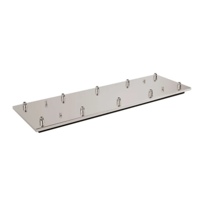 Kuzco Canopy 10 26in LED Canopy | Brushed Nickel Track Lighting | Dry Location Ceiling Mount | 26.38 x 8.25 x 1 in | Model CNP10AC-BN