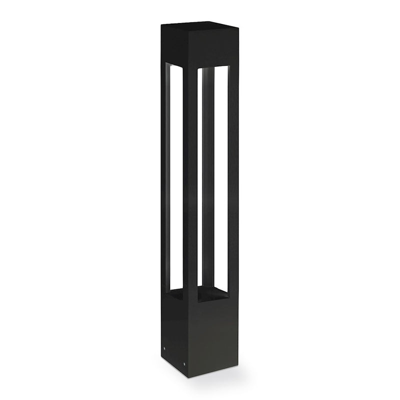 Kuzco Napa 36in 1-Light LED Exterior Bollard | Modern Black Die-Cast Aluminum and Clear High Impact Glass | Pathway & Garden | Model EB2936-BK-UNV