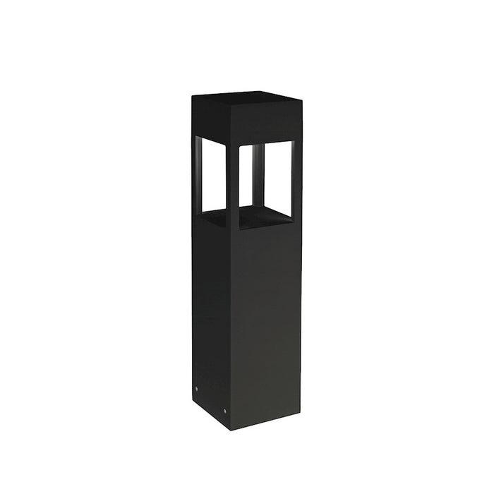 Kuzco Sonoma 24" Black LED Exterior Bollard, Clear High Impact Glass - EB3024-BK