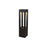 Kuzco Napa 24" LED Exterior Bollard, Black/Clear High Impact