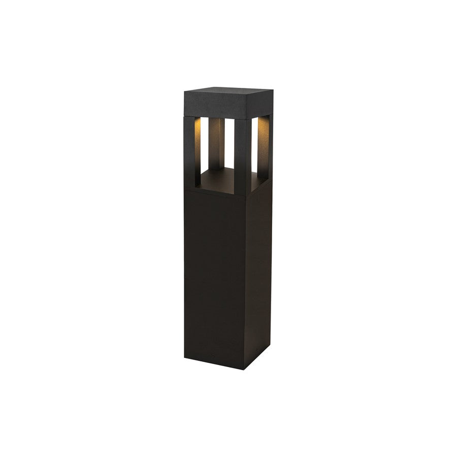 Kuzco Sonoma 24" LED Exterior Bollard, Black/Clear High Impact - EB43024-BK-UNV
