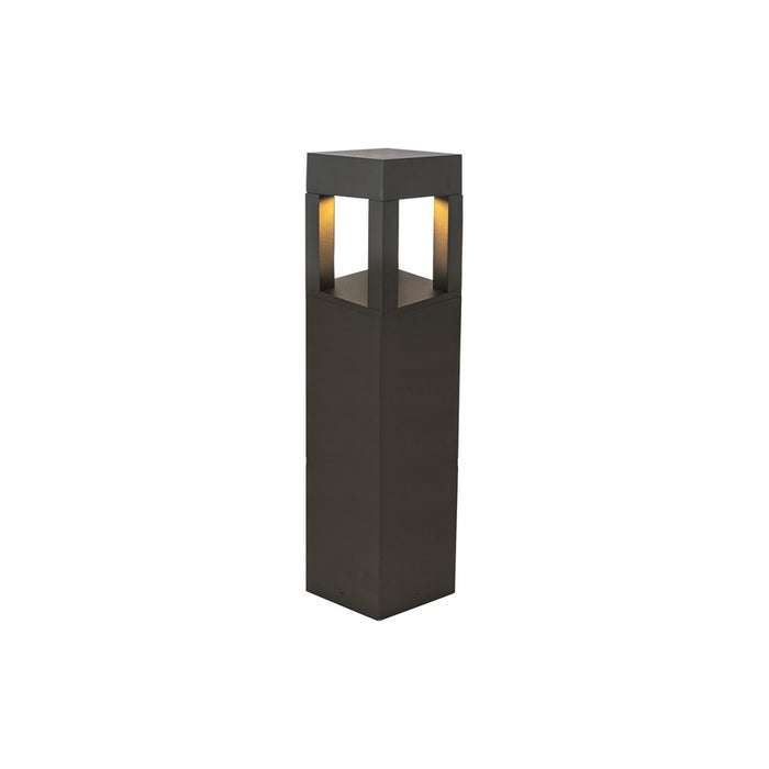 Kuzco Sonoma 24" LED Exterior Bollard, Black/Clear High Impact