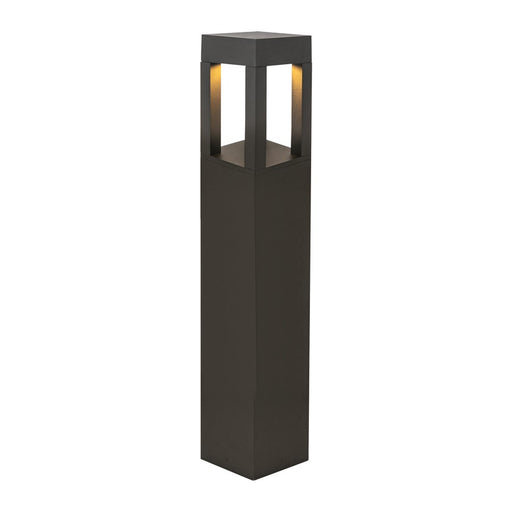 Kuzco Sonoma 36" LED Exterior Bollard, Black/Clear High Impact