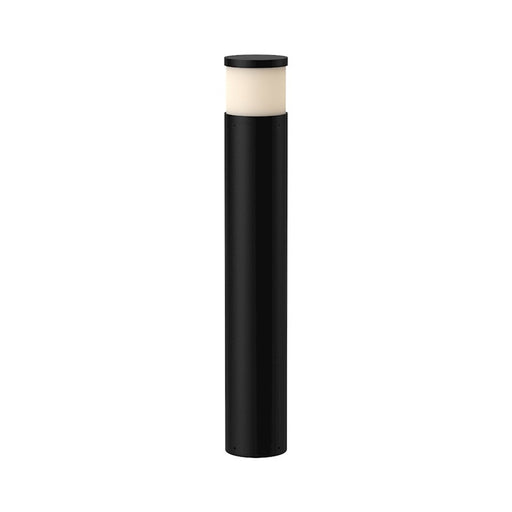Kuzco Chadworth 40in LED Exterior Bollard | Black Aluminum and Frosted PC | Landscape & Pathway Lighting | 39.88 x 6.38 in | Model EB46440-BK-UNV