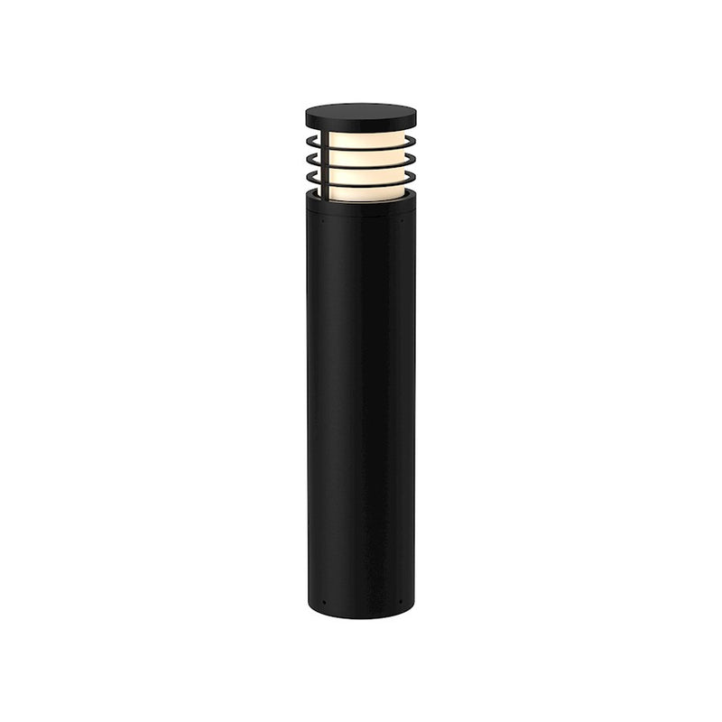 Kuzco Blaine 29in LED Exterior Bollard | Black Die-Cast Aluminum and Frosted PC | Pathway & Driveway Landscape Light | 2500lm | Model EB47829-BK-UNV