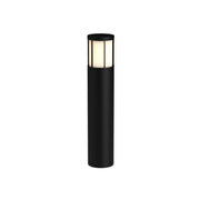 Kuzco Alden 31in 1-Light LED Exterior Bollard | Black Die-Cast Aluminum and Frosted PC Diffuser | Pathway & Driveway Landscape | Model EB49031-BK-UNV