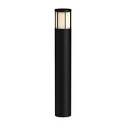 Kuzco Alden 41in LED Exterior Bollard | Black Die-Cast Aluminum and Frosted PC Diffuser | Landscape & Pathway Lighting | Model EB49041-BK-UNV