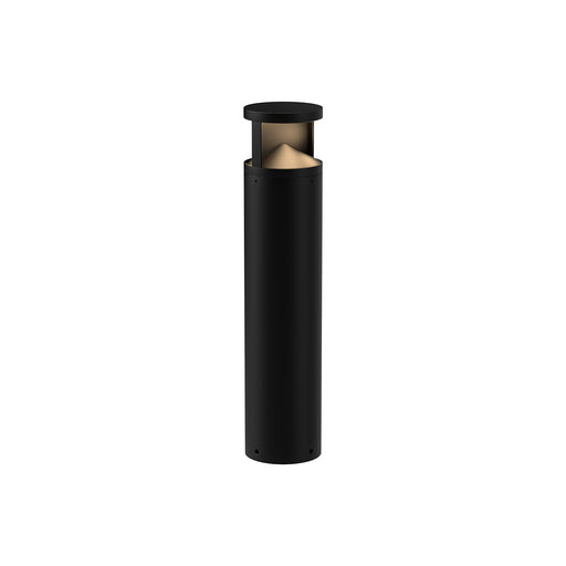 Kuzco Dover 29in 1-Light LED Exterior Bollard | Modern Black Die-Cast Aluminum | Pathway & Garden Lighting | 28.75 x 6.38 in | Model EB83329-BK-UNV