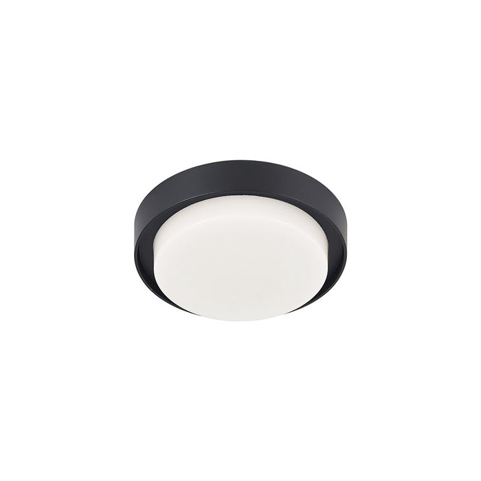 Kuzco Bailey 5" LED Exterior Flush Mount, Black - EC44505-BK