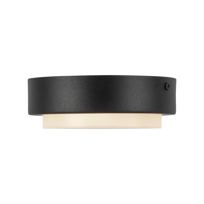 Kuzco Bailey 5" Black Dimmable LED Outdoor Ceiling Lt, Black