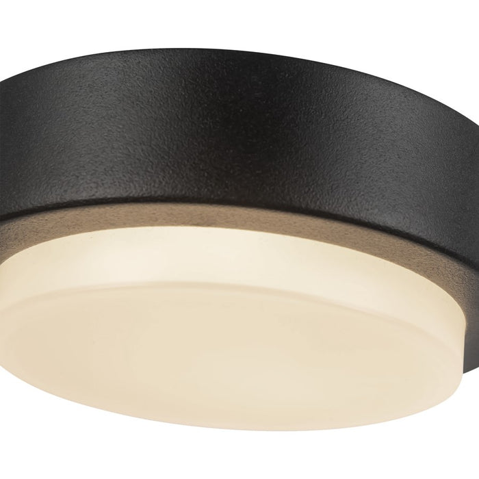 Kuzco Bailey 5" Black Dimmable LED Outdoor Ceiling Lt, Black