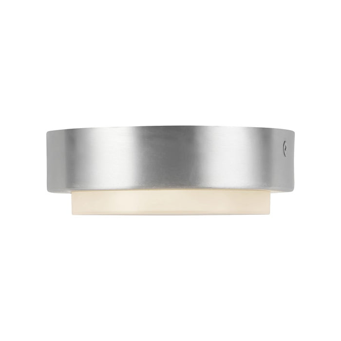 Kuzco Bailey 5" Silver Dimmable LED Outdoor Ceiling, Brushed Nickel