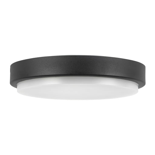 Kuzco Bailey 9" Black Dimmable LED Outdoor Ceiling Lt, Black