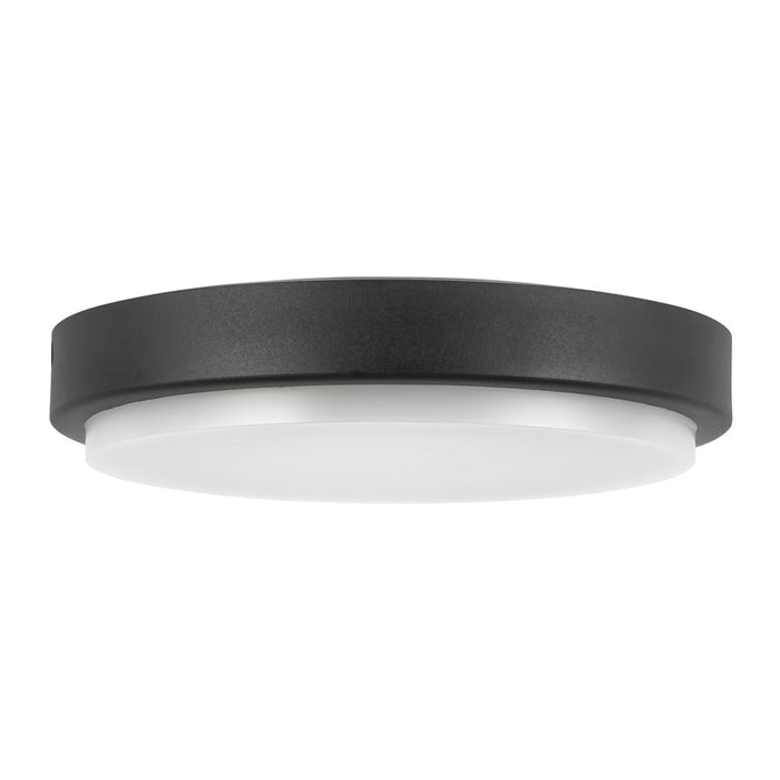 Kuzco Bailey 9" Black Dimmable LED Outdoor Ceiling Lt, Black