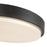 Kuzco Bailey 11" Black Dimmable LED Outdoor Ceiling Lt, Black