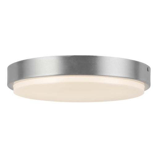 Kuzco Bailey 11" Slvr Dim LED Outdoor Ceiling, Brushed Nickel - EC47411-BN-5CCT