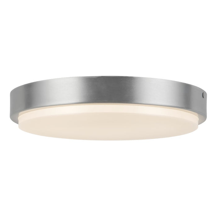 Kuzco Bailey 11" Slvr Dim LED Outdoor Ceiling, Brushed Nickel - EC47411-BN-5CCT