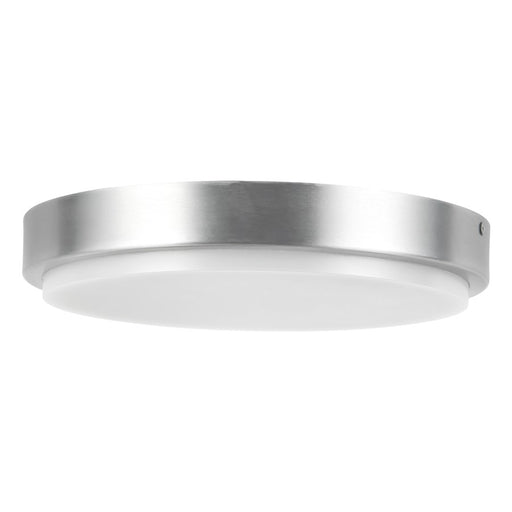 Kuzco Bailey 11" Silver Dimmable LED Outdoor Ceiling, Brushed Nickel