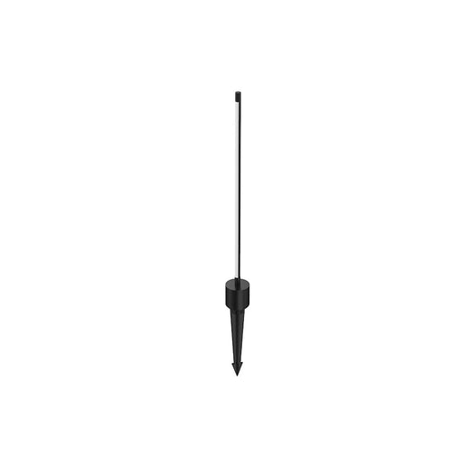 Kuzco Dorian 20in LED Landscape Light | Modern Black Aluminum and Frosted PC Diffuser | Garden & Pathway Lighting | 340lm 3000K | Model EG26718-BK