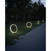 Kuzco Parc LED Exterior Low Voltage Landscape Light | Black and Frosted PC Diffuser | Pathway & Garden Accent | Model EG64810-BK