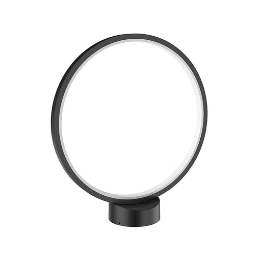 Kuzco Parc 16in 1-Light LED Landscape Light | Industrial Black Aluminum and Frosted PC Diffuser | Walkway & Garden Accent | Model EG64816-BK