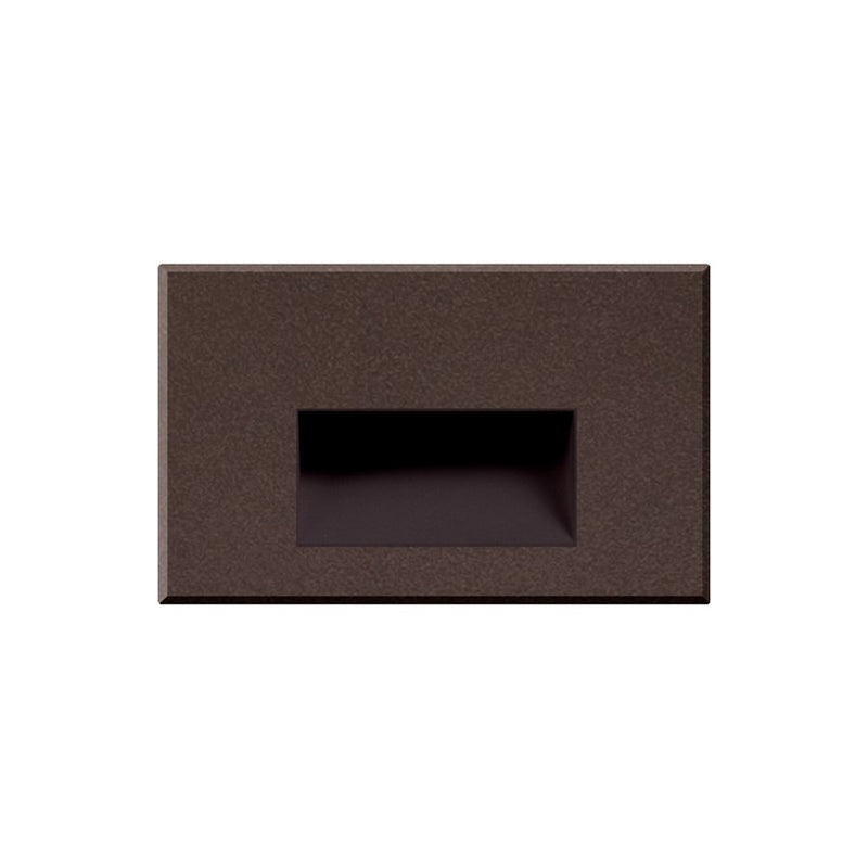 Kuzco Sonic 3" LED Exterior Wall/Step Light, Espresso/Clear - ER3003-ES-12V