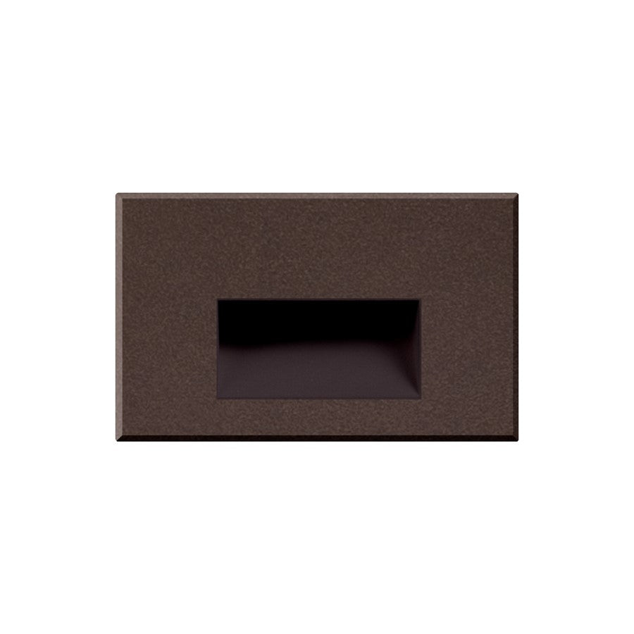 Kuzco Sonic 3" LED Exterior Wall/Step Light, Espresso/Clear - ER3003-ES-12V