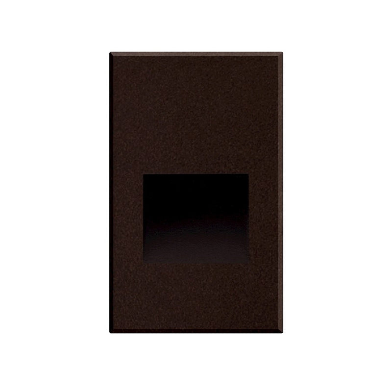 Kuzco Sonic 5in 1-Light Step Light | Bronze Die-Cast Aluminum and Clear Glass | Outdoor Step & Courtesy Lighting | Model ER3005-BZ-12V