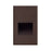 Kuzco Sonic 5" LED Exterior Wall/Step Light, Espresso/Clear Glass - ER3005-ES