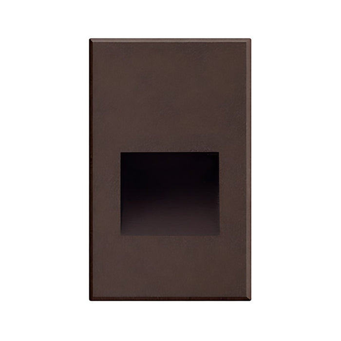 Kuzco Sonic 5" LED Exterior Wall/Step Light, Espresso/Clear Glass - ER3005-ES
