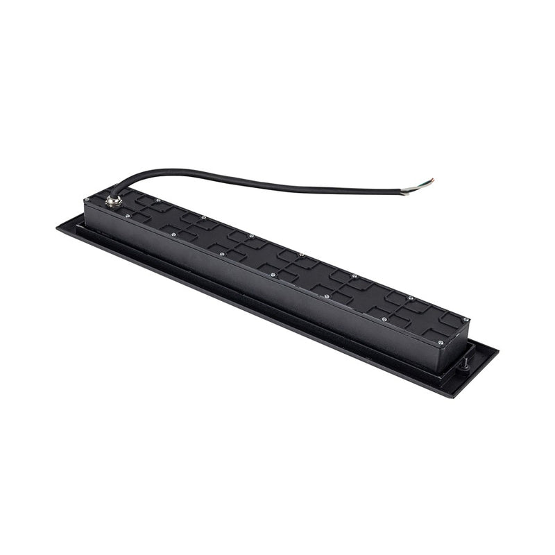 Kuzco Newport 20" LED Exterior Wall/Step Light, Black