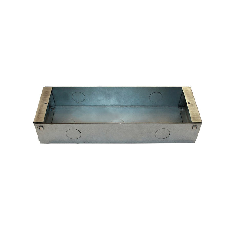 Kuzco Bristol 9.5in W x 3.25in H Interior Wall Box | Dry Location Back Box | Step Light & Wall Light Mounting | Model ER9410-MBOX