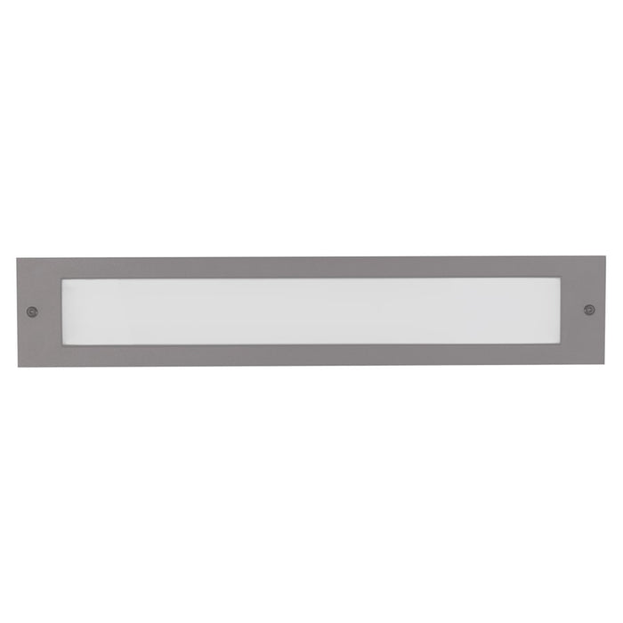 Kuzco Bristol Exterior Wall/Step Lights, Gray/Frosted Glass - ER9420-GY