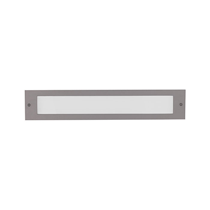 Kuzco Bristol Exterior Wall/Step Lights, Gray/Frosted Glass