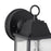 Kuzco Grove 8" Black Dimmable Outdoor Exterior Wall Sconce, Black