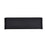 Kuzco Plateau 20" Exterior Wall Sconce, Black/Clear Glass