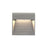 Kuzco Casa 5" Exterior Wall Sconce, Grey/Clear Glass - EW27905-GY