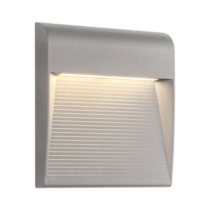 Kuzco Casa 9" LED Exterior Wall/Step Light, Gray