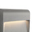Kuzco Casa 9" LED Exterior Wall/Step Light, Gray