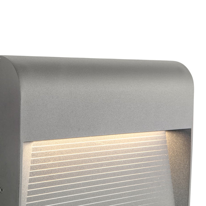 Kuzco Casa 9" LED Exterior Wall/Step Light, Gray