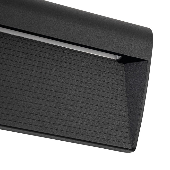 Kuzco Casa 12" LED Exterior Wall/Step Light, Black