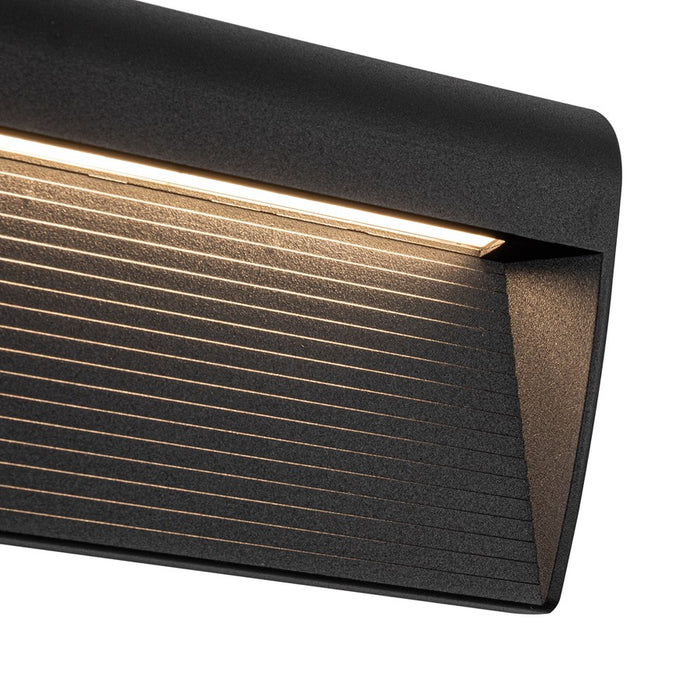 Kuzco Casa 12" LED Exterior Wall/Step Light, Black