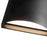 Kuzco Lenox 8" Exterior Wall Sconce, Black/Clear Glass