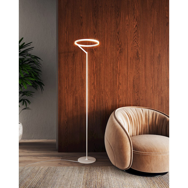 Kuzco Roda 66" Floor Lamp, White